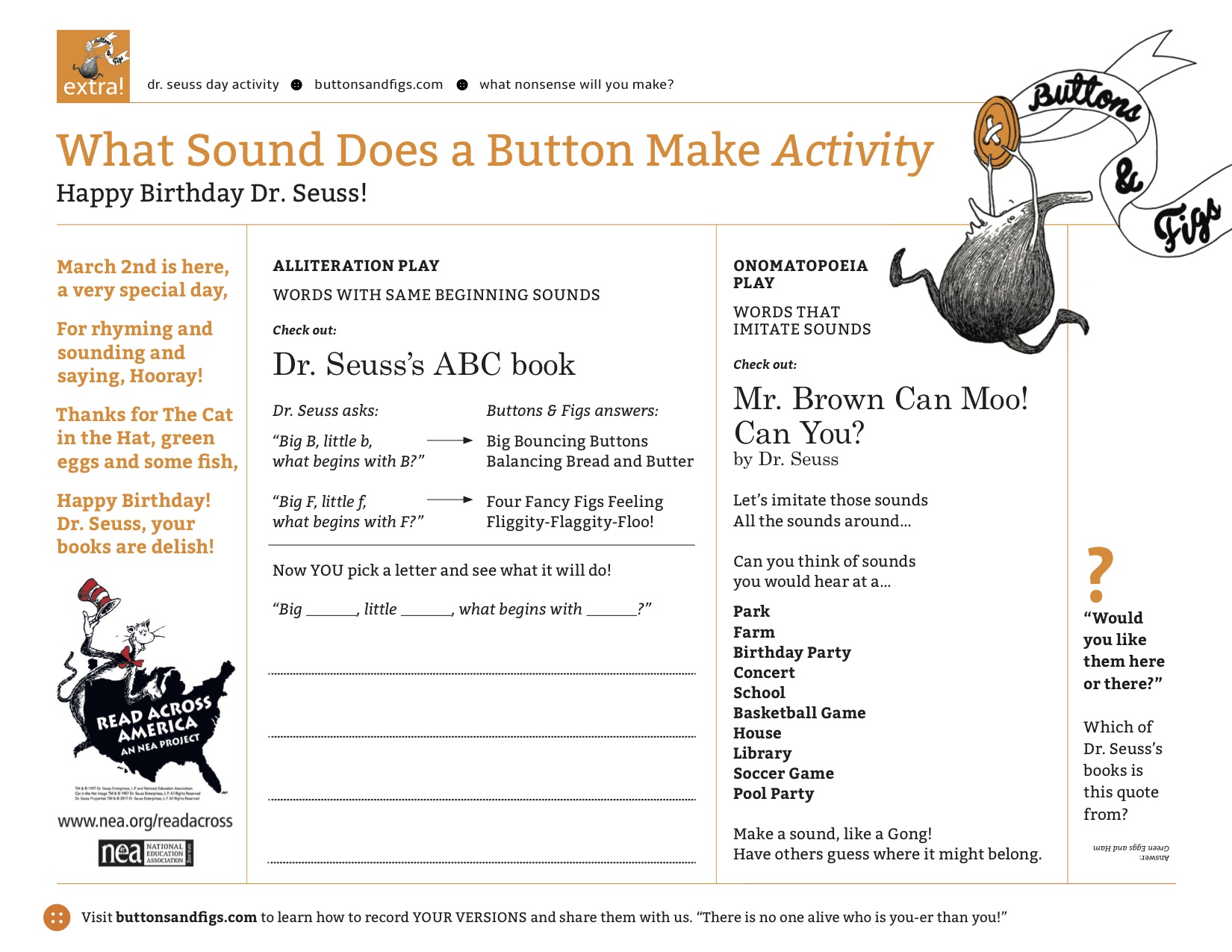 downloadable activities buttons & figs