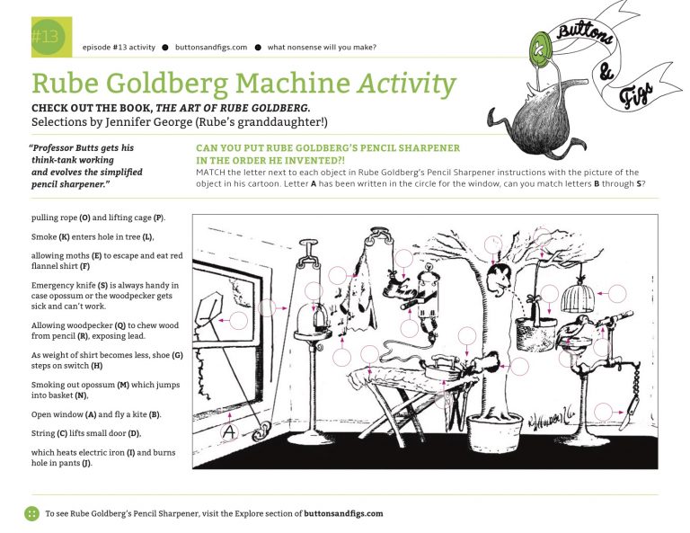 downloadable activities buttons & figs